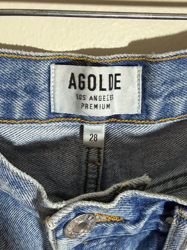 Agolde Parker Cut-Off Shorts Swapmeet - Image 8