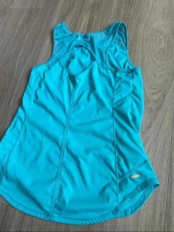 Danskin Now Teal Performance Tank Top - Image 3