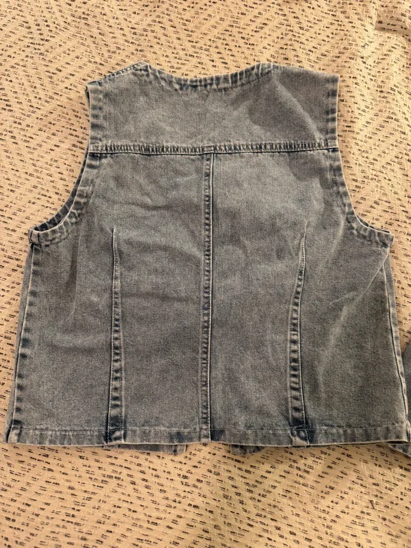 Perfect condition denim top and skirt set - Image 5