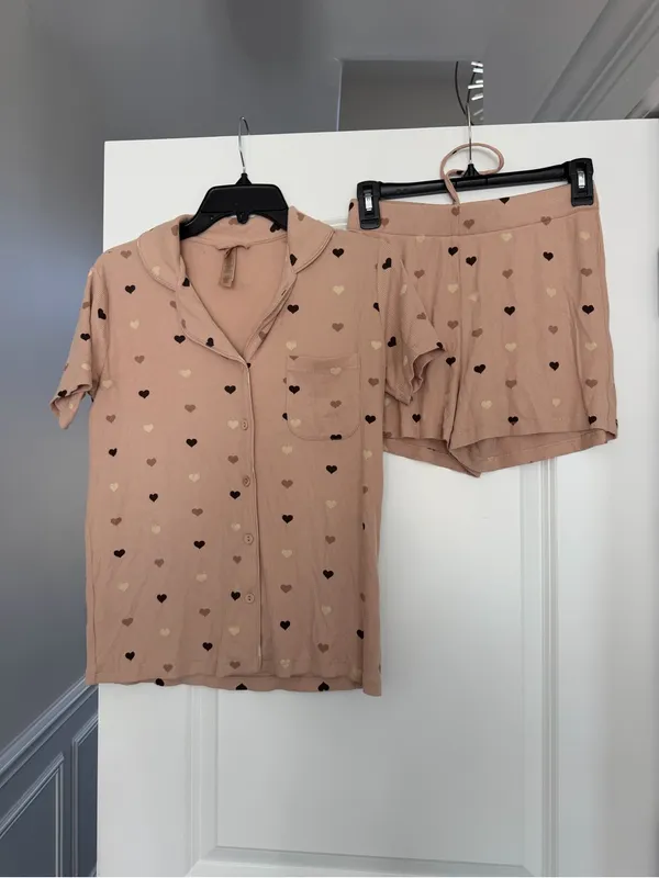 Skims Soft Lounge Short Sleeve Sleep Set - Image 2