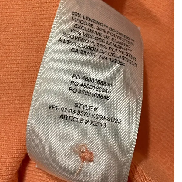 ARITZIA Sunday Best Izzy Cropped Button Up Cardigan - Orange - XS - Image 8