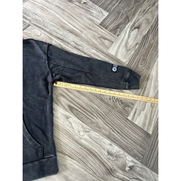 ALPHALETE Women’s Terry Oversized Hoodie- Onyx, Size Small - Image 7