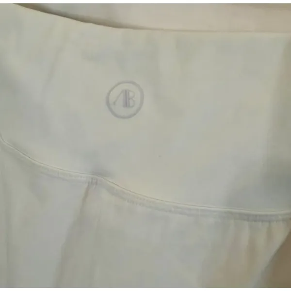 Addison Bay Birdie Pleated Tennis/Golf Skirt White Light Blue Women's sz. M - Image 5