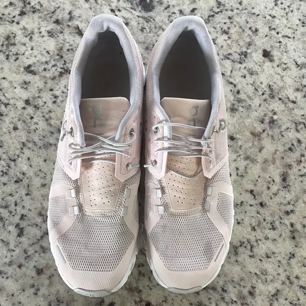 On Cloud 5 Running Shoes Womens 11 Pink Rose Athleisure Lightweight Sneakers - Image 5