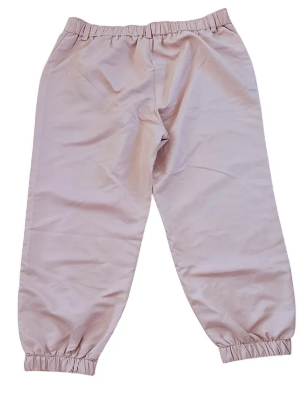 HALARA Mid Rise Casual Cotton Joggers Rose Pink Size XL NEW - Image 6