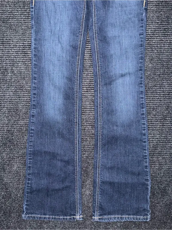 Ariat REAL Mid Rise Arrow Fit Jocelyn Boot Cut Jean 26 x 34 LONG 10036087 EUC - Image 5