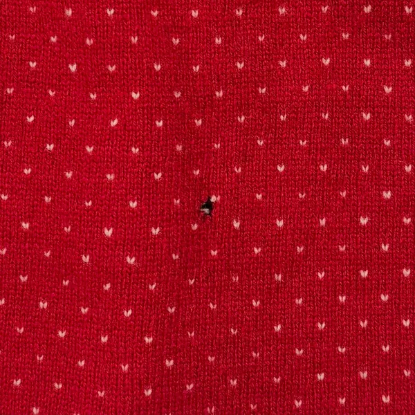 Vintage Eddie Bauer Sweater Vest Lambswool Fair Isle Nordic Holiday Red Medium - Image 5