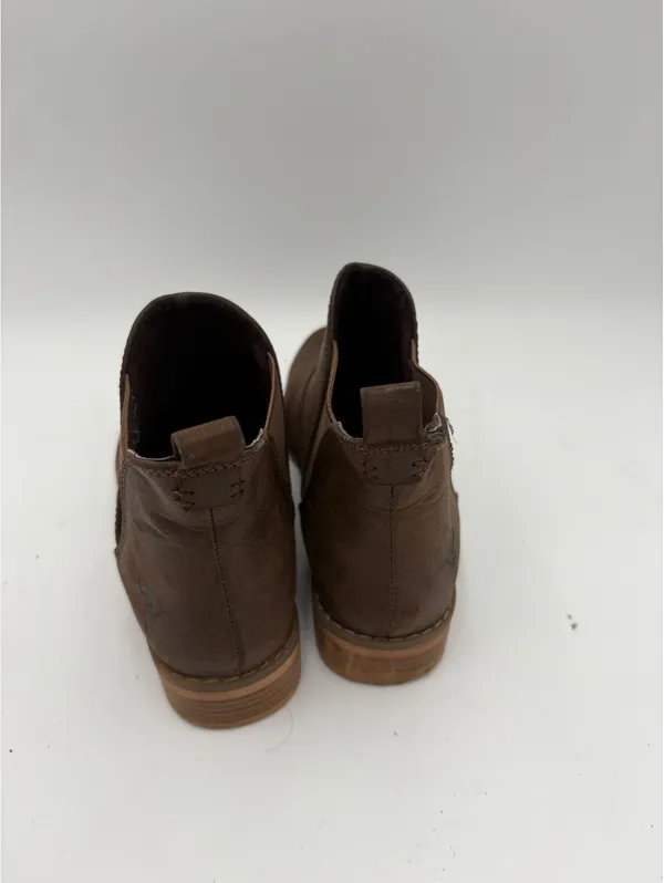 Rocket Dog Maylon Woman’s Size 7 Brown Ankle Boots with Elastic Side Panels - Image 4