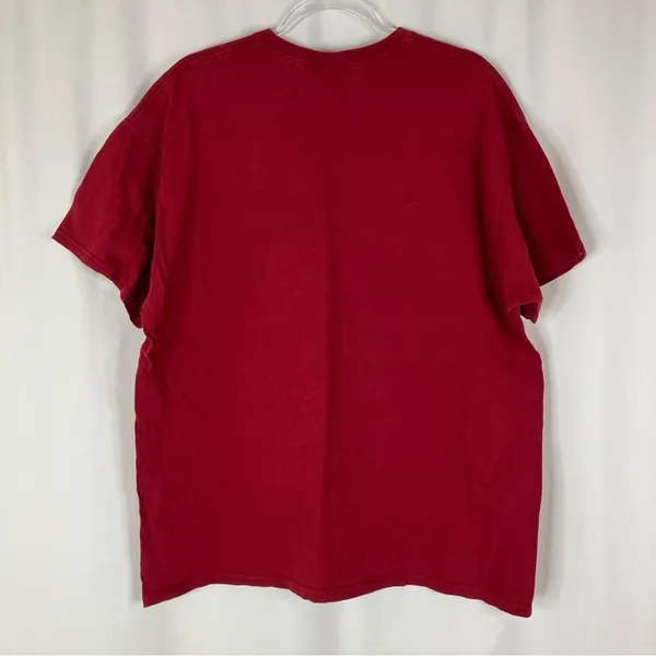 The Strip Las Vegas Graphic Tee Short Sleeve Red 100% Cotton Unisex XL - Image 5