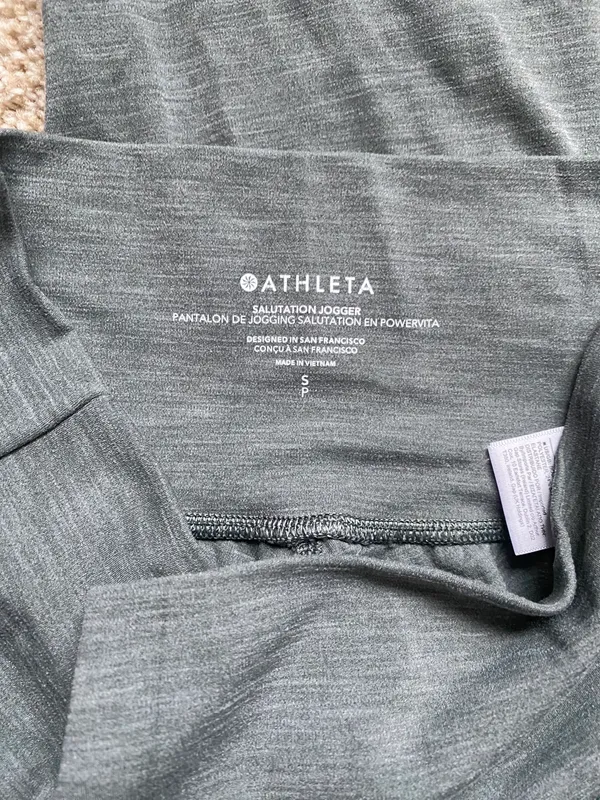 Athleta Salutation Joggers in Sage Green - Image 6