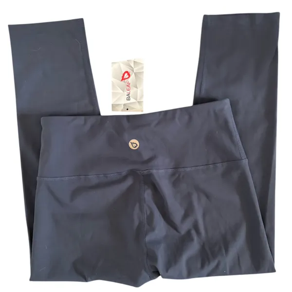 NWT Baleaf Women’s Navy Leggings Size Small‎ #yoga #activewear - Image 2