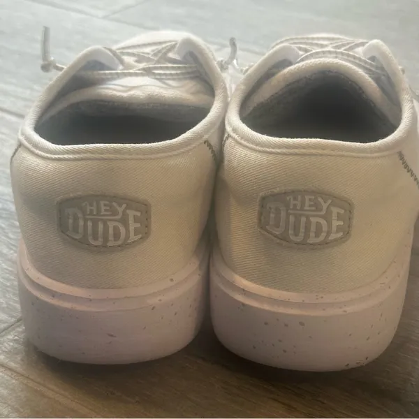 Hey Dude Cody Sport Shoes White Casual Sneakers Light Weight Slip-in - Image 5