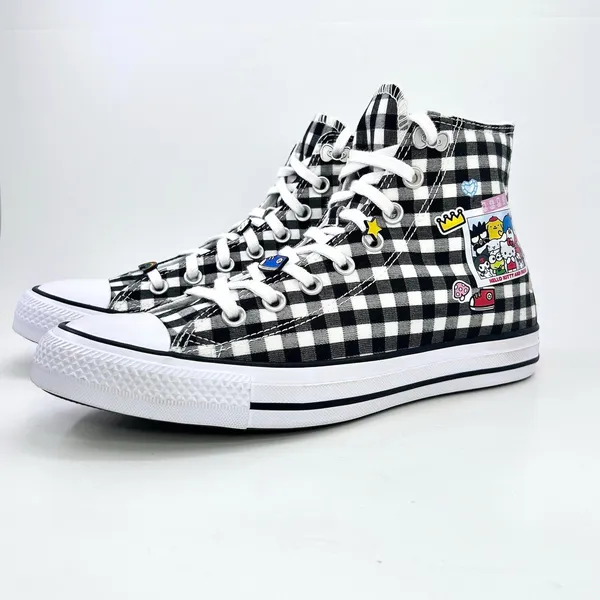 Converse x Hello Kitty Friends Chuck Taylor Star M8 W10 Picnic High Top A17697C - Image 2