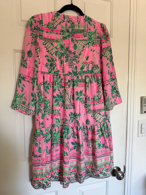 Lilly Pulitzer Tropical Tiered Dress - Image 4