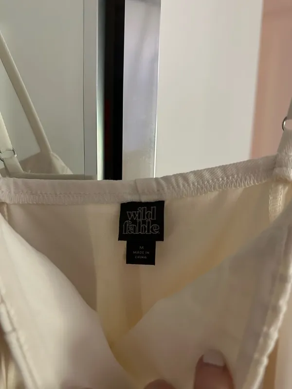 White Wild Fable Dress - Image 2