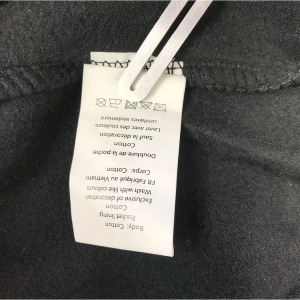 ALO Yoga Accolade Straight Leg Sweatpant Sz XL Black Fleece Inside Unisex Lounge - Image 8