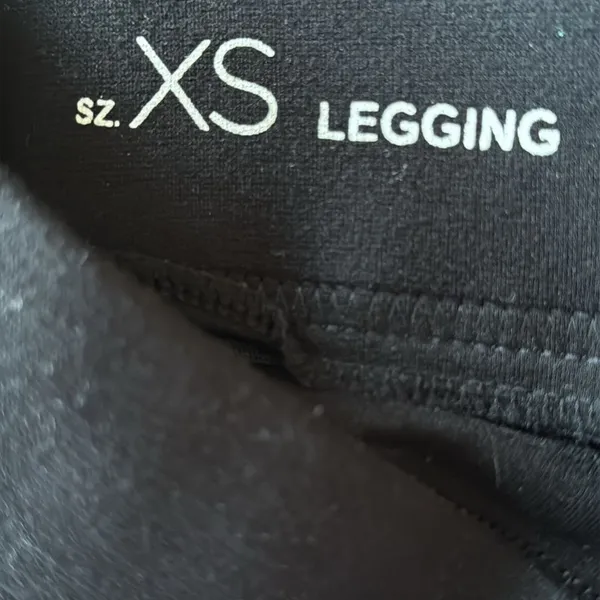 Loft Outlet Womens Black High Waisted Ponte Knit Leggings‎ Size XS Pants - Image 5