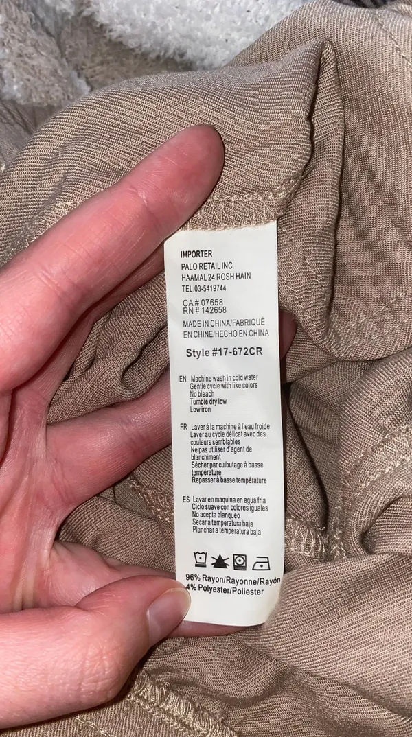 Loose Cargo Jogger Pant Tan Size L - Image 8