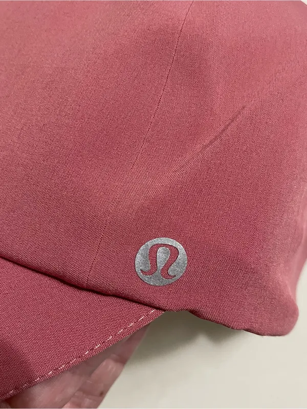 Lululemon NWT Fast & Free Hat Women's Pink Adjustable Baseball Cap Wordmark - Image 8