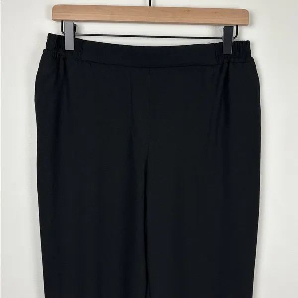 Anthropologie Essential Pull On Trouser Pants Women’s Size Small Black Office - Image 3