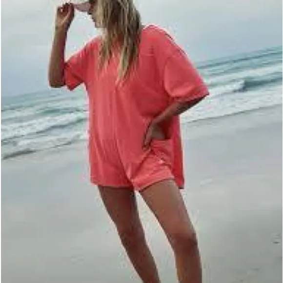 Free People Hot Shot Romper - Image 2