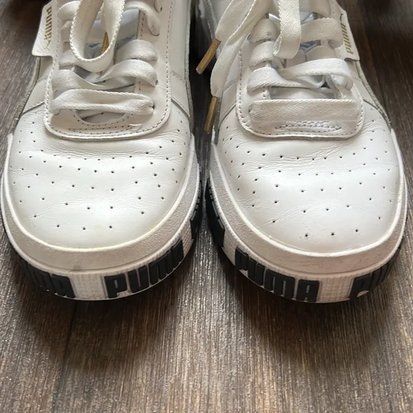 Puma White Sneakers - Image 2