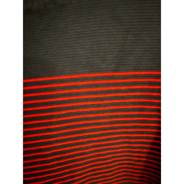 Talbots‎ Womens Navy Blue Red Striped Shoulder Zip Cashmere Blend Sweater Large - Image 2