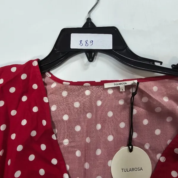Tularosa Delilah Kimono in Red Dot Small - Image 11