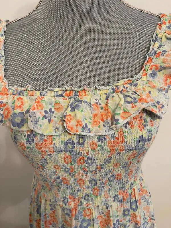 Old Navy Maxi Floral Dress. Size XS - Image 7