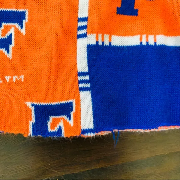 UF Football University of Florida Gators Cutoff Cropped Ugly Christmas Sweater - Image 3