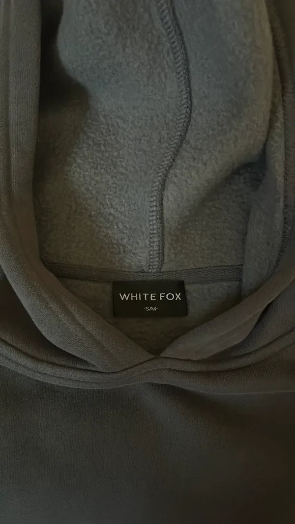White Fox Season Boutique 7 Oversized Hoodie - Image 4