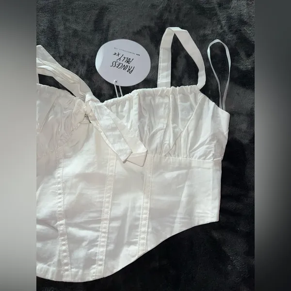 Princess Polly Adaya Top in White Size 4 New with tag - Image 9