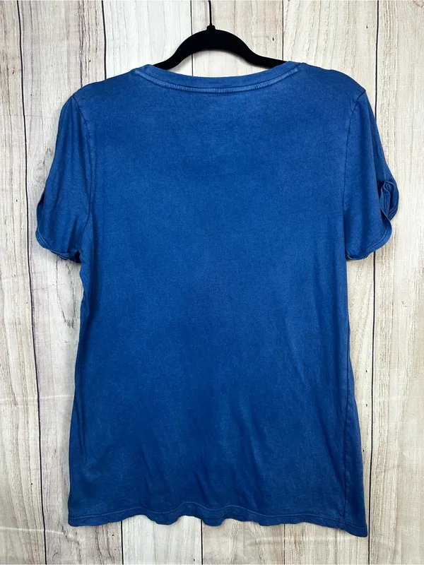 American Eagle Outfitters Favorite T Blue Short Sleeve Pocket Tee - Image 5