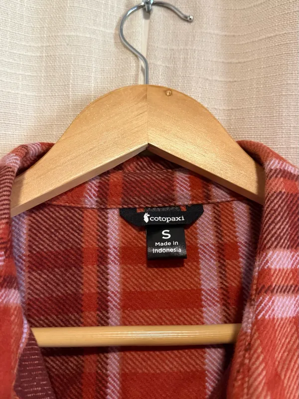 cotopaxi Rust Plaid Button-Down Shirt - Image 5