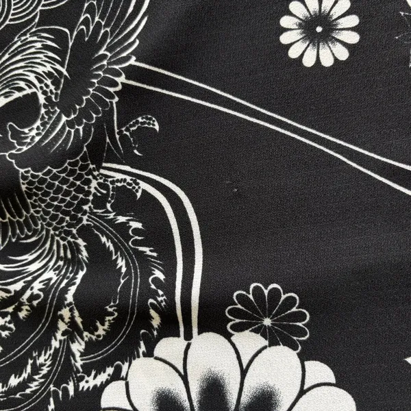 90s Vintage Rag Midi Skirt XL Floral Grunge Fairy Whimsigoth Y2K Ren Faire Beach - Image 5