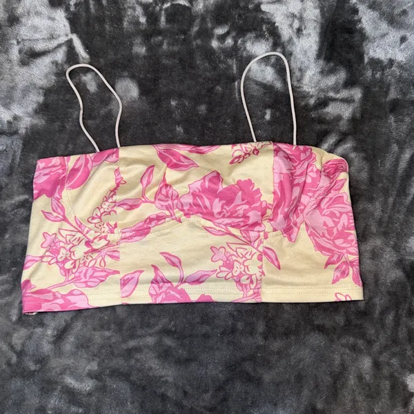 Cute summer crop top Pink Size XS - Image 2