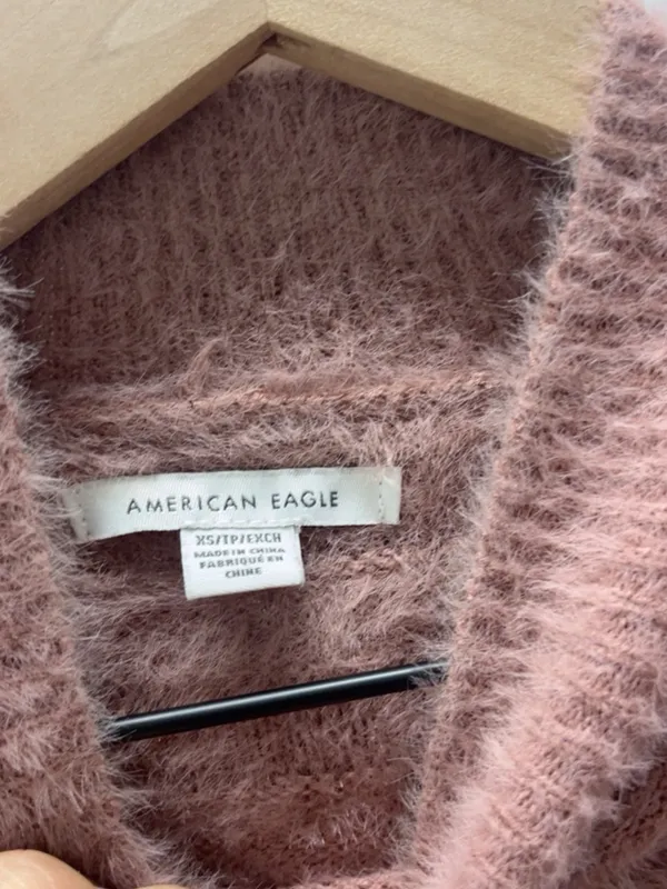American eagle cropped turtle neck sweater - Image 6