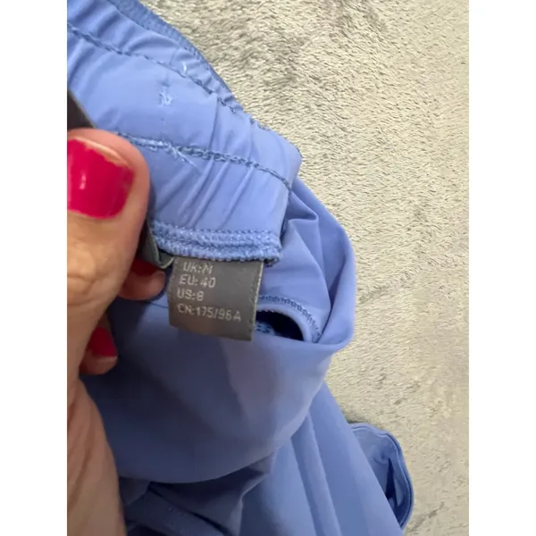 Sweaty Betty Racerback Jumpsuit Periwinkle Blue Relaxed‎ Athleisure Size 8 - Image 12