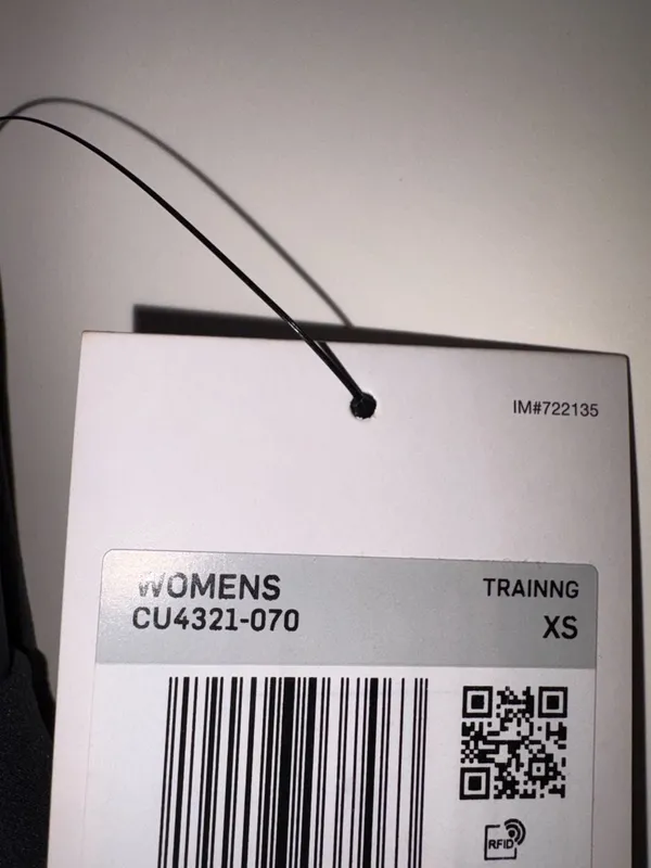 Nike Women's Standard Fit Mid Rise Full Length Leggings CU4321-070 Size XS New - Image 4