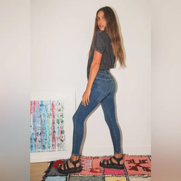 Free People We the Free Krissy Skinny Jeans Size 25 - Image 2
