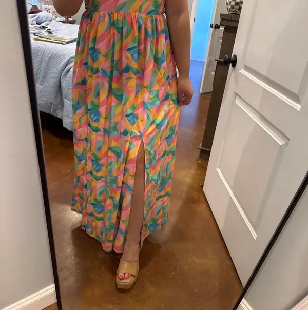 Pink Lily Dress - Image 2