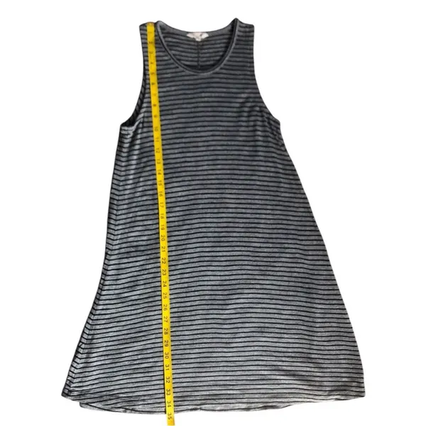 C Madewell Gray & Black Tank Boho Spring Summer Women Dress Size Large - Image 6