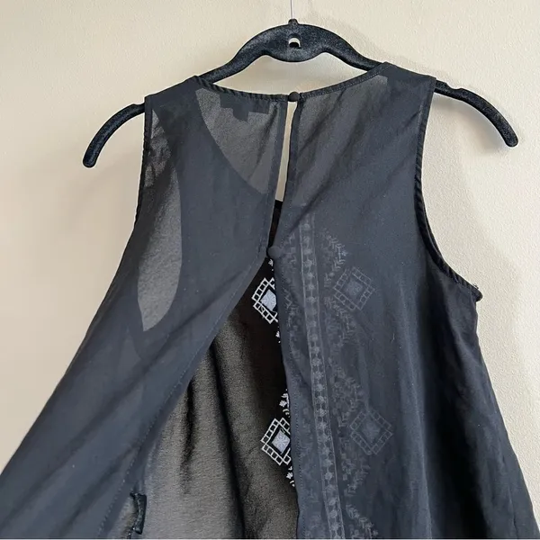 ✨ Iris Los Angeles Black Sheer Top Medium‎ - Image 6