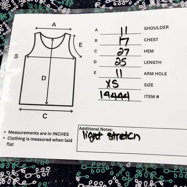 Maeve‎ Women Sleeveless Top XS Boho Indie Festival Cottage Dainty Artsy Coquette - Image 11
