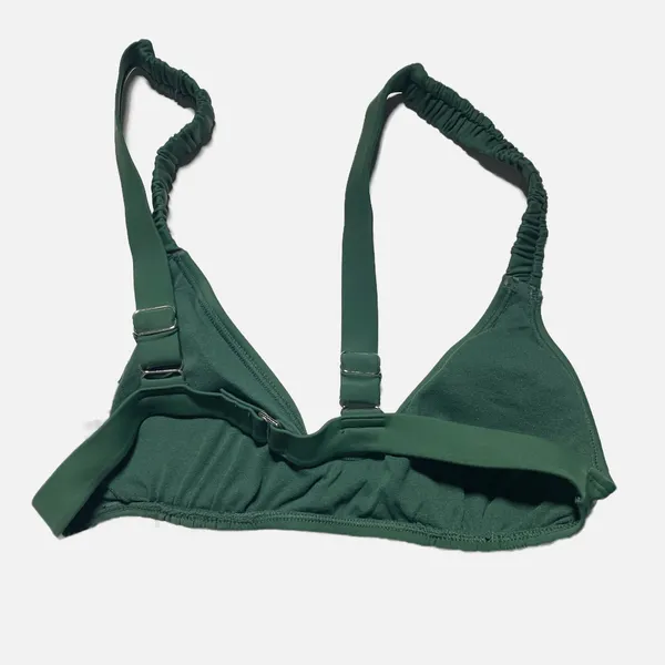 Wild Fable Bikini Top Women S Green New Ruched Strap‎ Triangle Swim - Image 6
