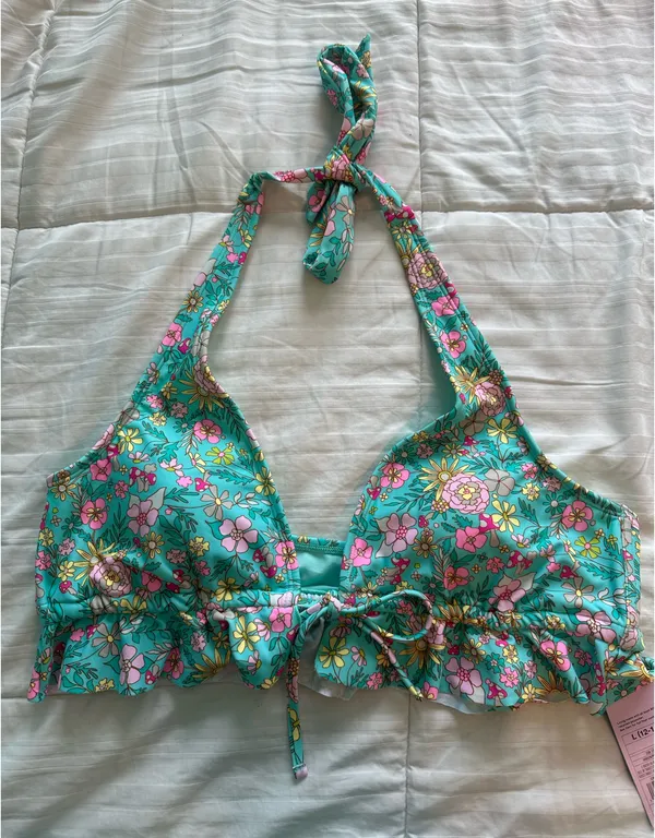 Wild Fable Teal Floral Bikini  - Image 2