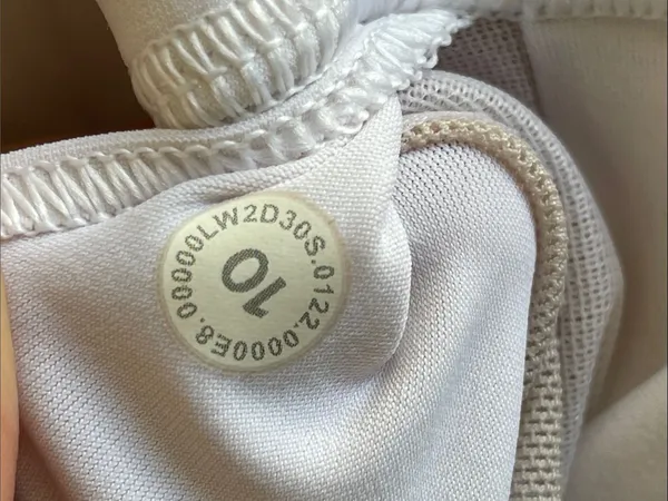 Lululemon Mesh-Back Train Bra *Medium Support, A/B Cup
White - Image 5
