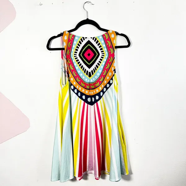Mara Hoffman Dress Sz XS Multicolor Striped Beach‎ Vacation - Image 3