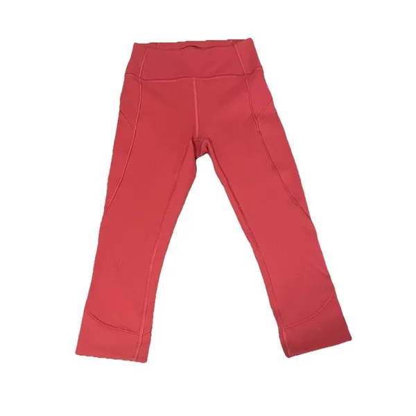 Lululemon Women’s Pink Capri Align Leggings Size 4 - Image 3