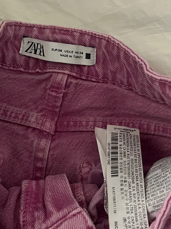 ZARA Jeans Mom Pink  - Image 2